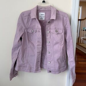 Women’s SONOMA Lavender Pink The Everyday Jacket Denim Jacket | Iris Moon